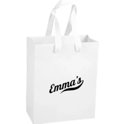 Kraft Eurotote with Woven Handle - 10 inches x 8 inches