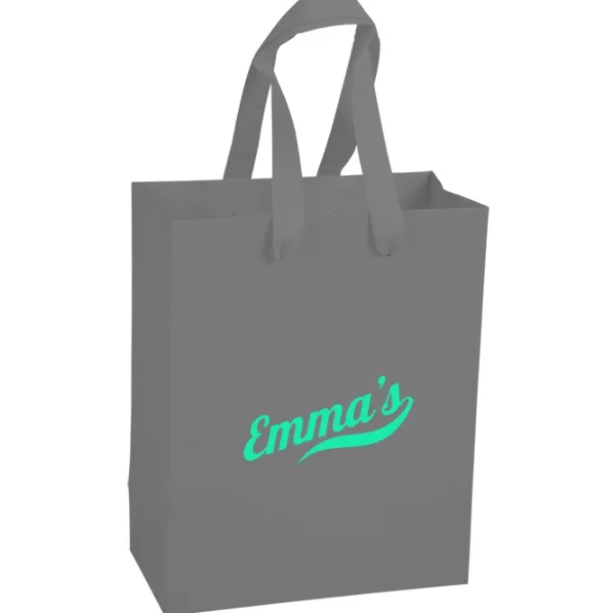 Kraft Eurotote with Woven Handle - 10 inches x 8 inches