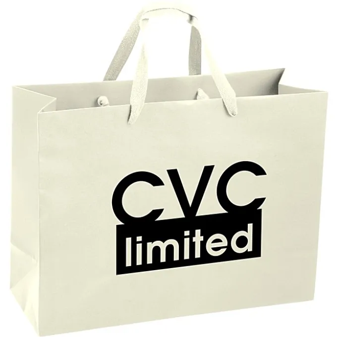 Kraft Eurotote with Woven Handle - 12 inches x 16 inches