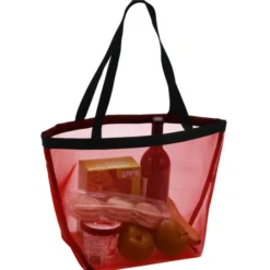 Lagos Mesh Shopping Tote