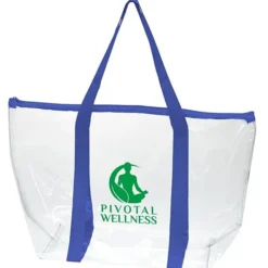 Laguna Clear Zippered Tote