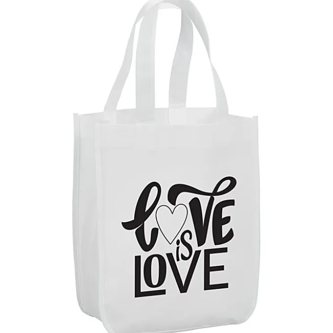 Laminated Fashion Tote - 11 3/4 inches x 9 1/4 inches