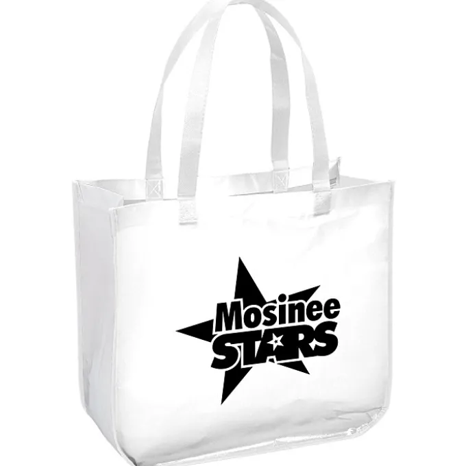 Laminated Shopping Tote - 14 1/2 inches x 16 1/4 inches