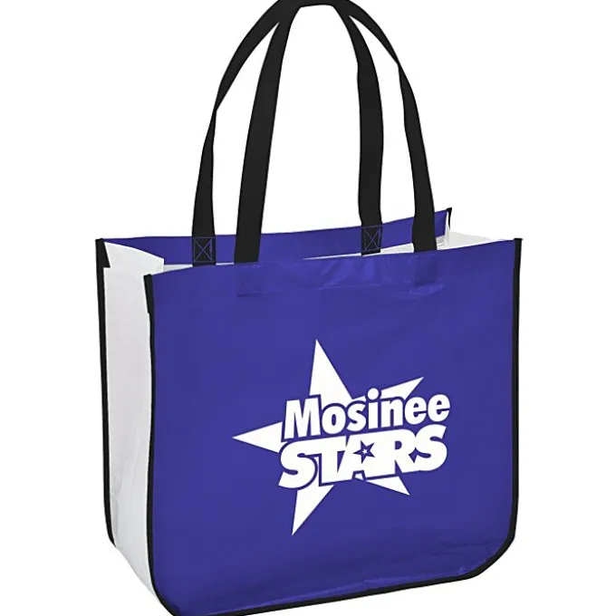 Laminated Shopping Tote - 14 1/2 inches x 16 1/4 inches