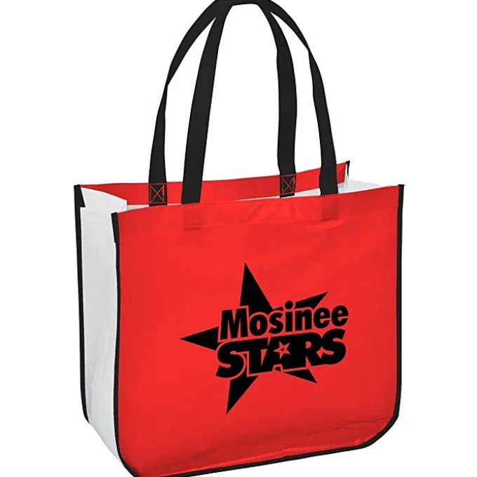 Laminated Shopping Tote - 14 1/2 inches x 16 1/4 inches
