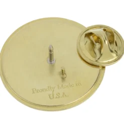 Laminate Lapel Pin - Circle - 24 hr