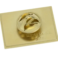 Laminate Lapel Pin - Small Rectangle - 24 hr