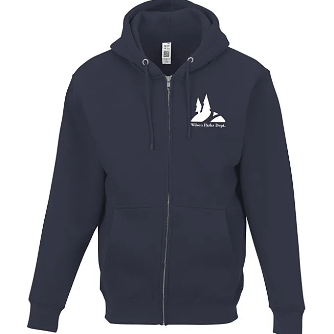 Lane Seven Premium Full-Zip Hooded Sweatshirt