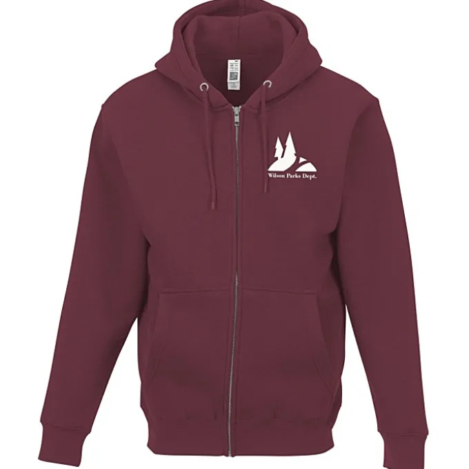 Lane Seven Premium Full-Zip Hooded Sweatshirt
