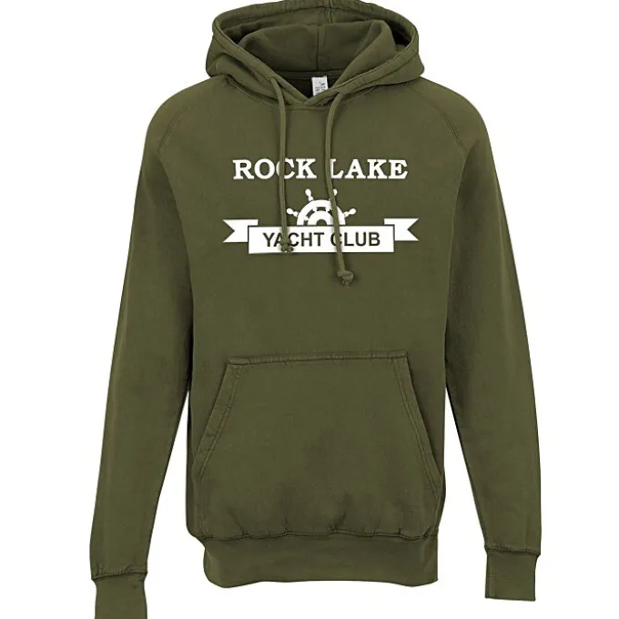 Lane Seven Vintage Raglan Hooded Sweatshirt
