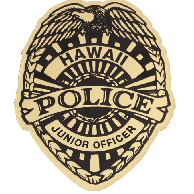 Lapel Sticker by the Roll - Junior Officer Badge