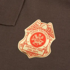 Lapel Sticker by the Roll - Junior Firefighter Badge