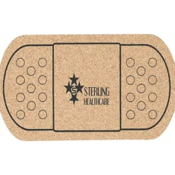 Large Cork Coaster - Bandage