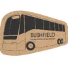 Large Cork Coaster - Bus