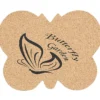 Large Cork Coaster - Butterfly