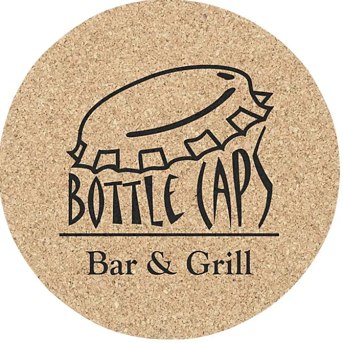 Large Cork Coaster - Circle