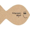 Large Cork Coaster - Fish