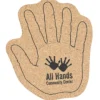 Large Cork Coaster - Hand