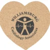 Large Cork Coaster - Heart