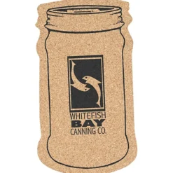 Large Cork Coaster - Jar