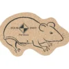 Large Cork Coaster - Rat