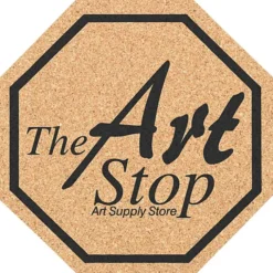 Large Cork Coaster - Stop Sign