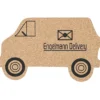 Large Cork Coaster - Van