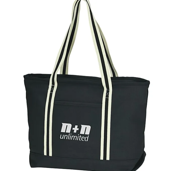 Large Cotton Canvas Admiral Tote
