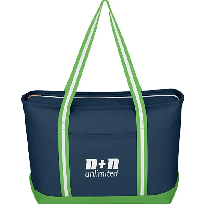 Large Cotton Canvas Admiral Tote