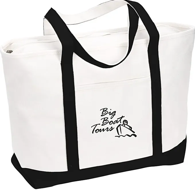 Large Heavyweight Cotton Canvas Tote