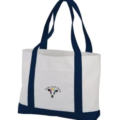 Large Polyester Tote - Embroidered