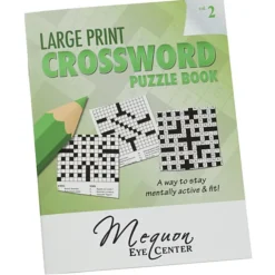 Large Print Crossword Puzzle Book - Volume 2