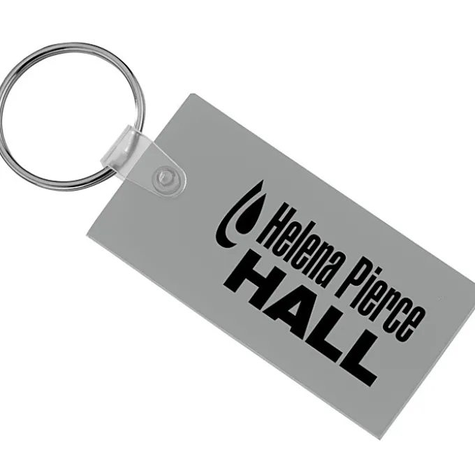 Large Rectangle Soft Keychain - Opaque