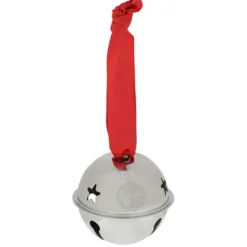 Laser Engraved Ball Bell Ornament