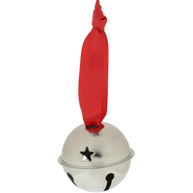 Laser Engraved Ball Bell Ornament
