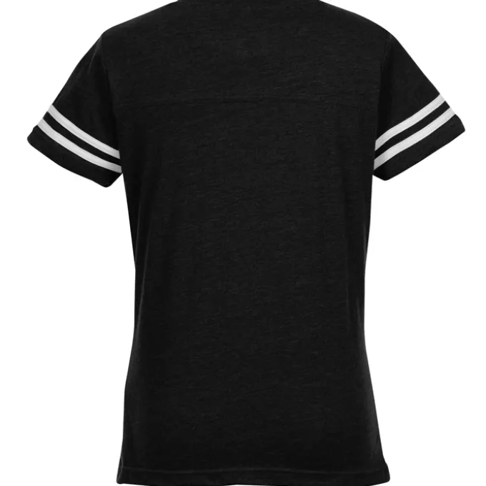 LAT Fine Jersey Football T-Shirt - Ladies' - Screen