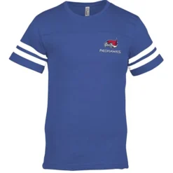 LAT Fine Jersey Football T-Shirt - Men's - Embroidered