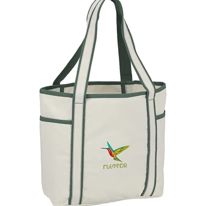 Laurel Multi-Pocket Tote - Embroidered