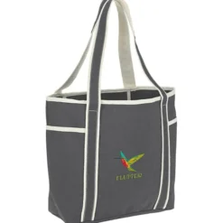 Laurel Multi-Pocket Tote - Embroidered