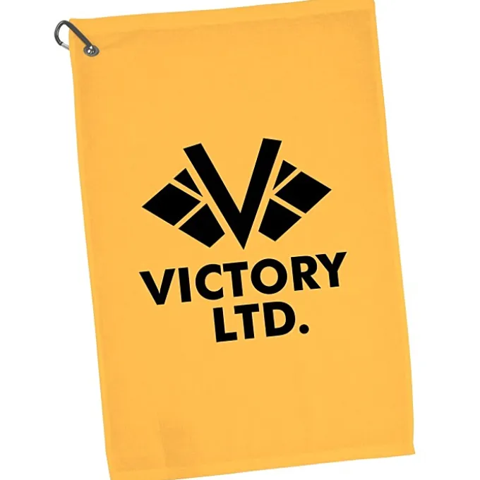 League Golf Towel with Carabiner - Colors