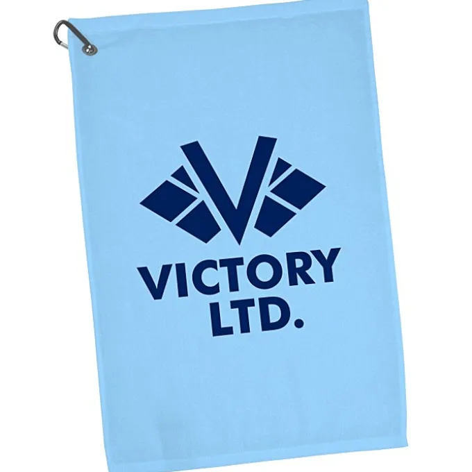 League Golf Towel with Carabiner - Colors