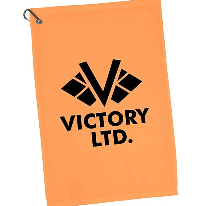 League Golf Towel with Carabiner - Colors