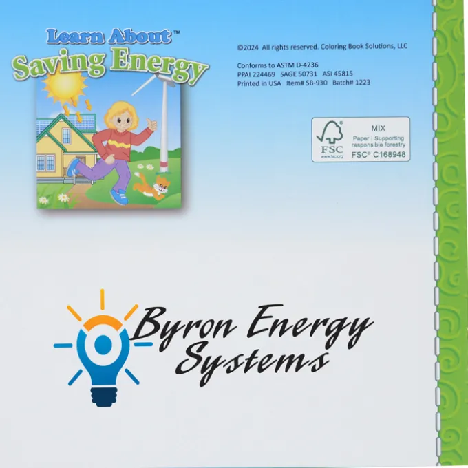 Learn About Book - Saving Energy