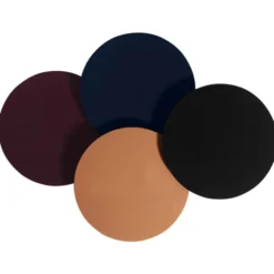 Leather Coasters - Bonded Leather - Full Color