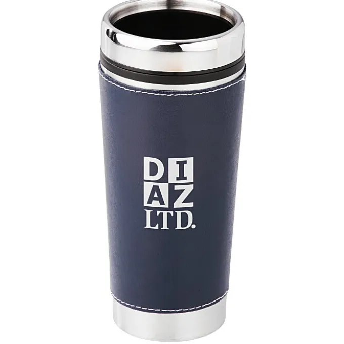 Leatherette Tumbler - 16 oz. - Screen