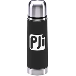 Leatherette Vacuum Bottle - 16 oz. - Screen