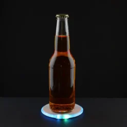 LED Coaster with Bottle Opener