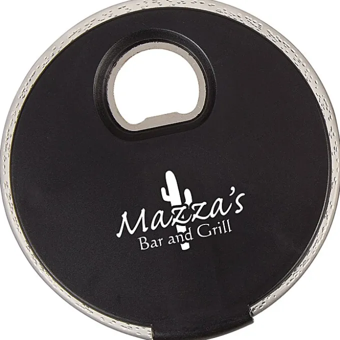 LED Coaster with Bottle Opener