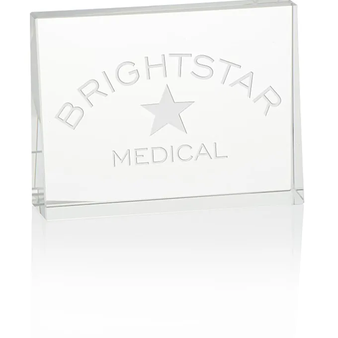 Legacy Crystal Paperweight
