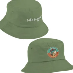 Life is Good Bucket Hat - Embroidered